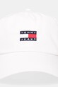 Tommy Jeans pamut baseball sapka AM0AM12933 fehér SS25