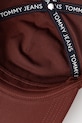Βαμβακερό καπέλο του μπέιζμπολ Tommy Jeans κόκκινο AM0AM12933