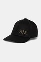 Хлопковая кепка Armani Exchange хлопок чёрный XM000282.AF12102