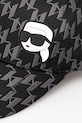 Karl Lagerfeld sapca 551123.805616 negru SS25