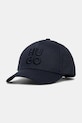 Хлопковая кепка HUGO аппликация тёмно-синий 50533409