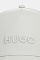 Бавовняна бейсболка HUGO Jude 50533410 зелений SS26