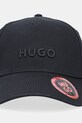 Бавовняна бейсболка HUGO 50533410 чорний SS25