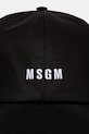 Šiltovka MSGM 3840ML04.257126 čierna SS25