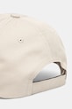 Akcesoria BOSS Orange czapka z daszkiem bawełniana 50535555 beżowy