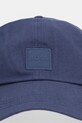 BOSS Orange czapka z daszkiem bawełniana 50535555 granatowy AW25