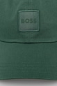 BOSS Orange czapka z daszkiem bawełniana Derrel-PL 50535555 zielony SS25