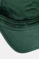BOSS Orange czapka z daszkiem bawełniana Derrel-PL zielony 50535555