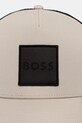 BOSS Orange czapka z daszkiem 50535622 beżowy SS26