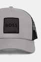 BOSS Orange trucker cap da uomo Elliot-PL 50535622 grigio SS26