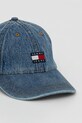 Αξεσουάρ Τζιν καπέλο μπέιζμπολ Tommy Jeans AM0AM13288 μπλε