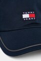 Tommy Jeans czapka z daszkiem AM0AM13287 granatowy SS25