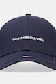 Tommy Hilfiger șapcă de baseball din bumbac AM0AM13001 bleumarin SS25