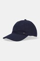 Tommy Hilfiger șapcă de baseball din bumbac bumbac bleumarin AM0AM13006