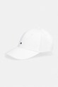 Tommy Hilfiger Bejzbalová čiapka pánska bavlnená biela AM0AM13008