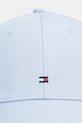 Tommy Hilfiger bejzbalová čiapka pánska bavlnená AM0AM13008 modrá SS26