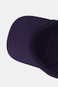 Βαμβακερό καπέλο του μπέιζμπολ Tommy Hilfiger μωβ AM0AM13008