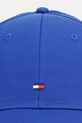 Tommy Hilfiger bejzbalová čiapka pánska bavlnená AM0AM13008 tmavomodrá SS26