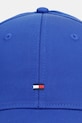 Tommy Hilfiger bejzbalová čiapka pánska bavlnená AM0AM13008 tmavomodrá SS26