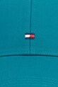 Tommy Hilfiger bejzbalová čiapka pánska bavlnená AM0AM13008 tyrkysová SS26