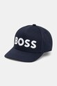 BOSS șapcă de baseball din bumbac bumbac bleumarin 50536482