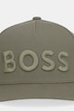 Bavlnená šiltovka BOSS 50536482 zelená AW25