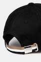 Αξεσουάρ Βαμβακερό καπέλο του μπέιζμπολ BOSS 50539428 μαύρο
