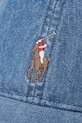 Αξεσουάρ Βαμβακερό καπέλο του μπέιζμπολ Polo Ralph Lauren 710957172 μπλε
