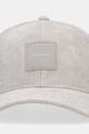 Calvin Klein șapcă de baseball din catifea K50K512612 gri SS25