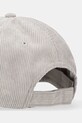 Accesorii Calvin Klein șapcă de baseball din catifea K50K512612 gri