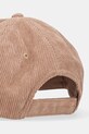 Accesorii Calvin Klein șapcă de baseball din catifea K50K512612 maro