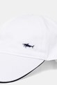 Paul&Shark czapka z daszkiem bawełniana 25417115 biały SS25