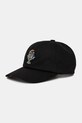 Bombažna bejzbolska kapa Drôle de Monsieur La Casquette Vase Bombaž črna F.CP165.CO138.BL