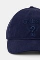 Guess șapcă de baseball din bumbac EMBROIDERED M5RZ11.WO07T bleumarin SS25