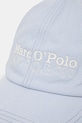 Marc O'Polo șapcă de baseball din bumbac 522803801014 albastru SS25