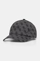 Guess șapcă de baseball din bumbac LONDON bumbac gri AM9485.COT01