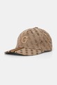 Καπέλο Guess LONDON απλικέ μπεζ AM9497.POL01