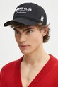 Represent șapcă de baseball din bumbac Owners Club Cap OCM81191.001 negru SS25