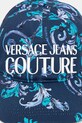 Bombažna bejzbolska kapa Versace Jeans Couture 78GAZK10.ZG364 mornarsko modra SS25