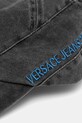 Bombažna bejzbolska kapa Versace Jeans Couture 78GAZK57.ZG369 siva SS25