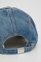 Accesorii Diesel șapcă de baseball din bumbac C-LIB-2 HAT A09041.0QWTU albastru