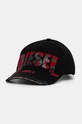 Diesel șapcă de baseball din bumbac C-HASE HAT bumbac negru A17413.0PFAA