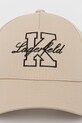 Kšiltovka Karl Lagerfeld 552123.805609 béžová SS25