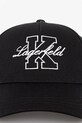 Καπέλο Karl Lagerfeld 552123.805609 μαύρο SS25