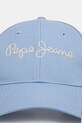 Bavlnená šiltovka Pepe Jeans MALLON CAP PM040567 modrá SS25