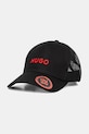 HUGO czapka z daszkiem aplikacja czarny 50535942