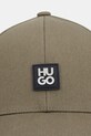 HUGO czapka z daszkiem Jake-ME 50539554 zielony SS26