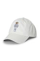 Βαμβακερό καπέλο του μπέιζμπολ Polo Ralph Lauren απλικέ μπεζ 710963775
