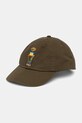 Polo Ralph Lauren berretto da baseball in cotone applique verde 710966835