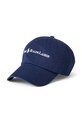 Polo Ralph Lauren czapka z daszkiem bawełniana Sport Cap gładkie granatowy 710958055